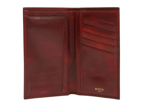 bosca coat pocket wallet.